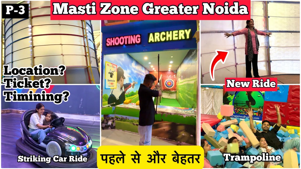 masti zone greater noida, masti zone grand venice mall, the grand venice mall snow masti zone