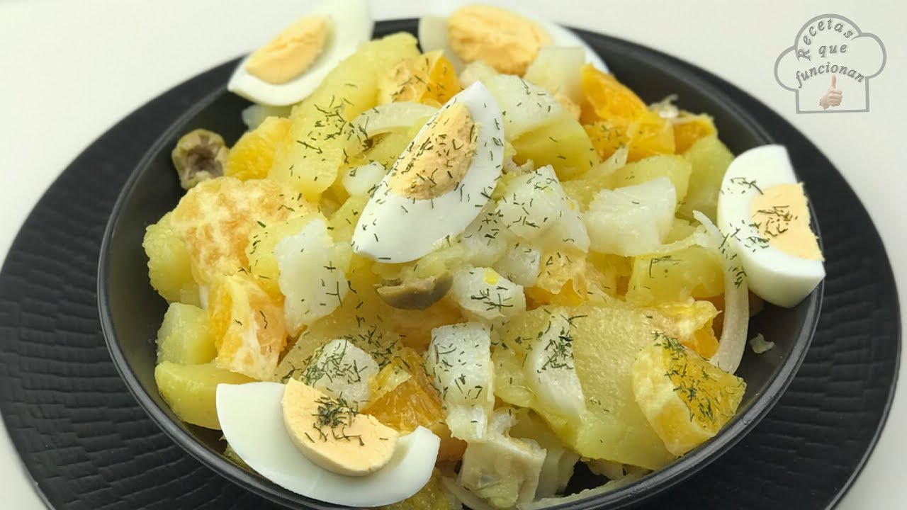 Ensalada Malagueña | receta para Semana Santa