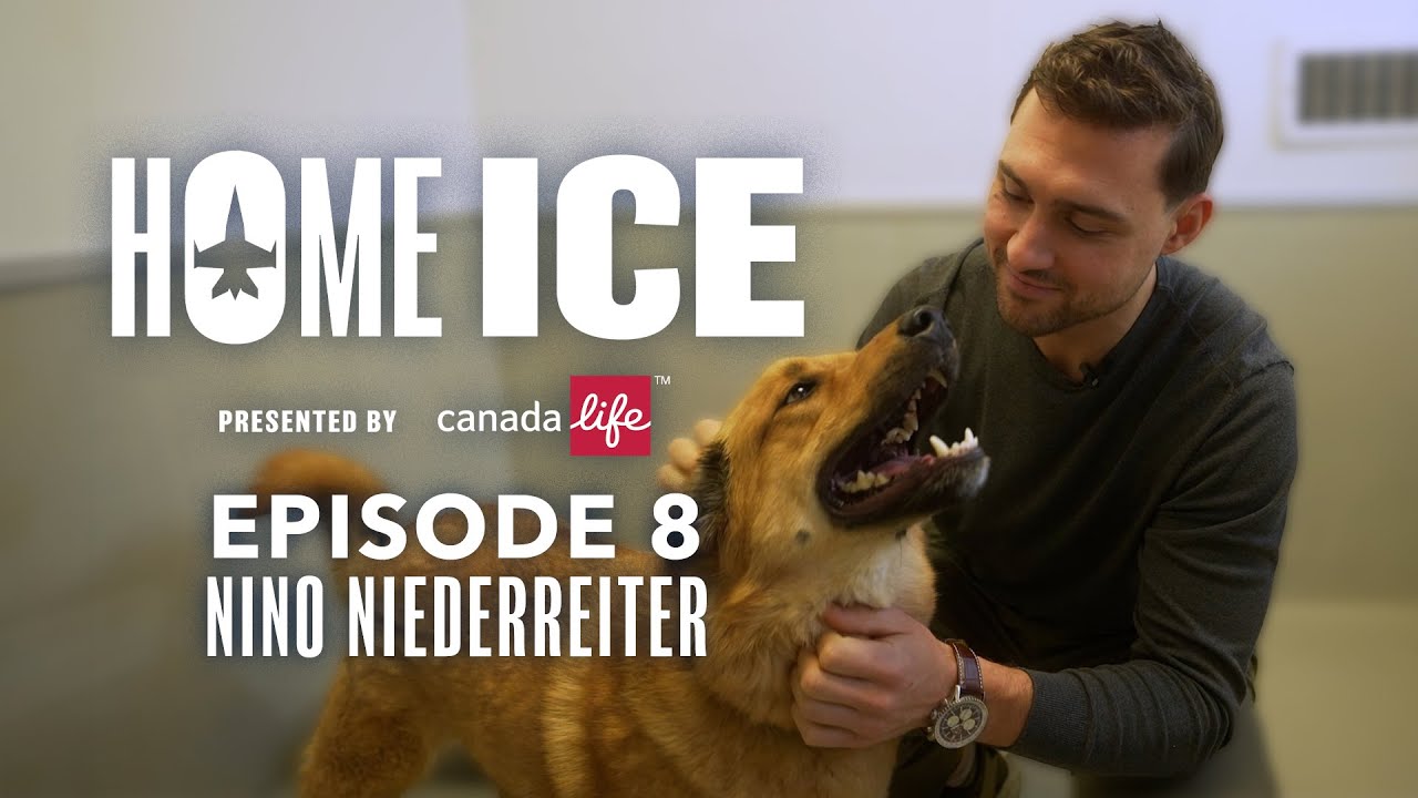 Nino Niederreiter at the Winnipeg Humane Society | HOME ICE, presented by Canada Life