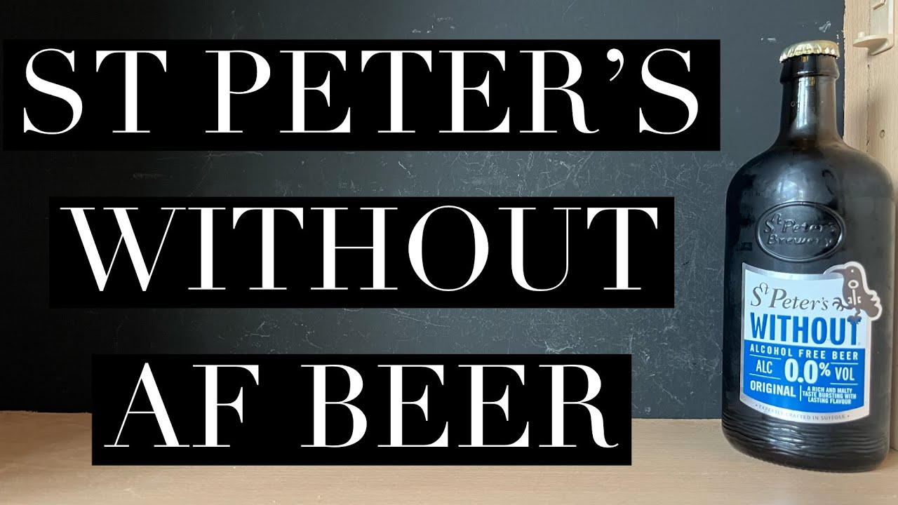 Обзор безалкогольного пива St Peter's, пивоварня St Peter's, обзор безалкогольного пива.