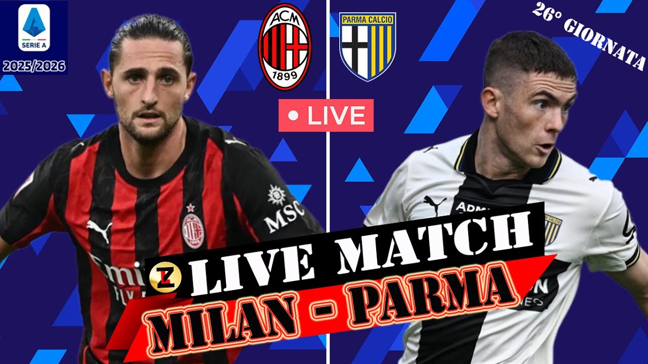 🔴MILAN vs PARMA   🔴LIVE DAZN!!    🔥FORZA MILAN🔥    #milanparma #serieA