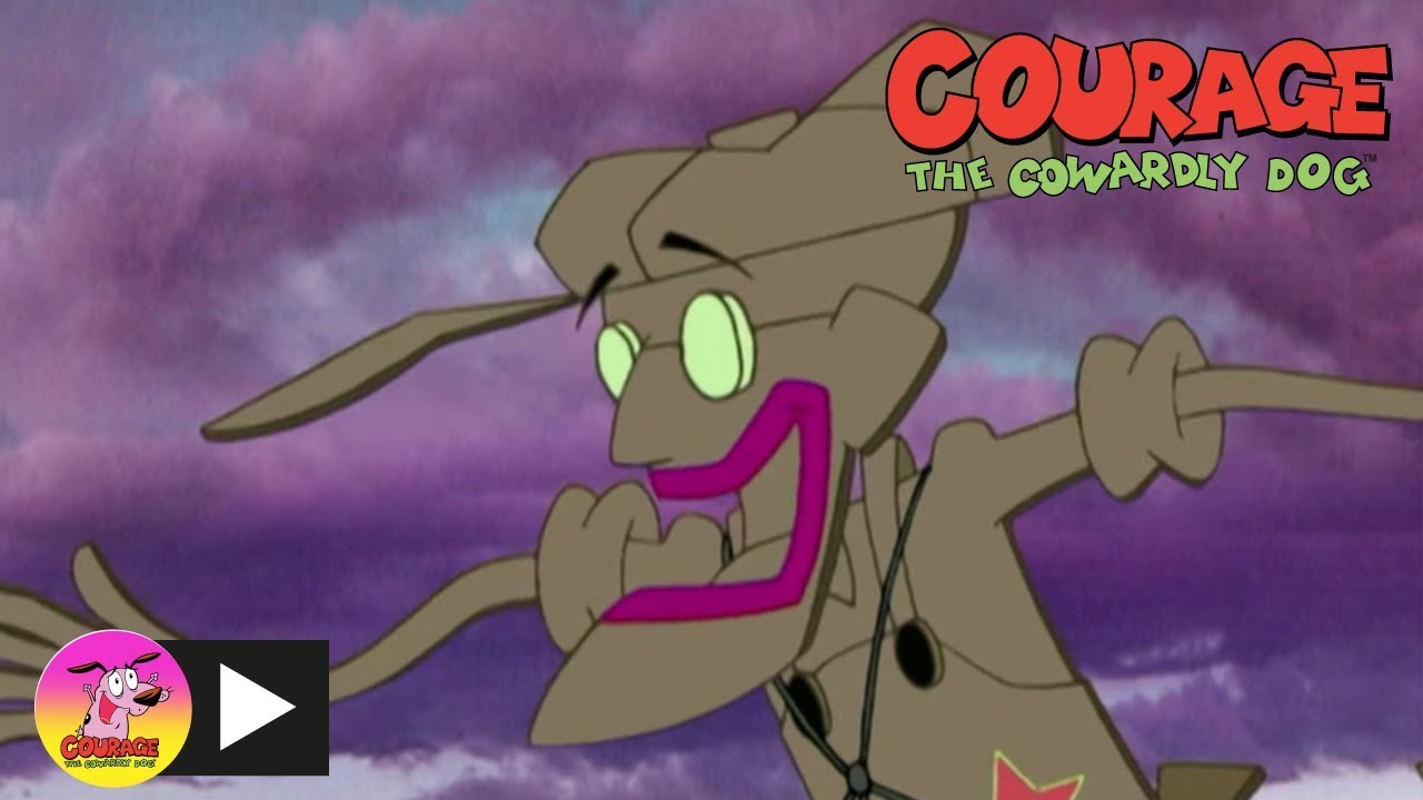 Courage The Cowardly Dog | Paper People | Cartoon Network