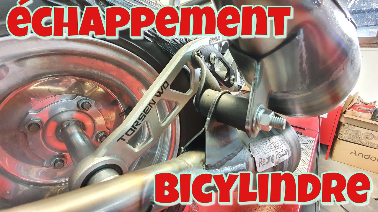 BICYLINDRE BIDALOT ECHAPPEMENT