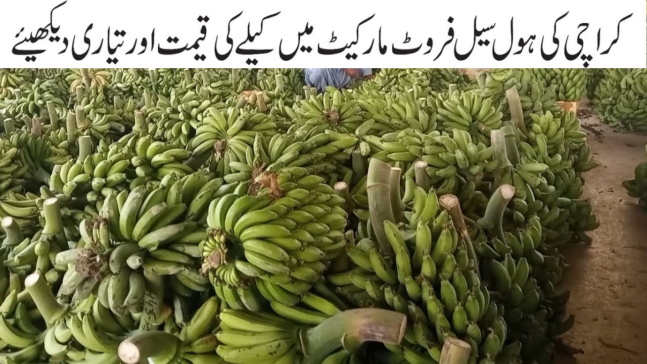 Karachi Fruit Market Banana Current Price and How to ready for sale | Wholesale Market Superhighway