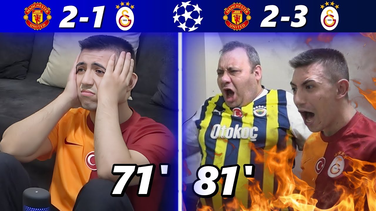 🔥TARİHİ MAÇ RESMEN ÇILDIRDIK !! | Manchester United - Galatasaray