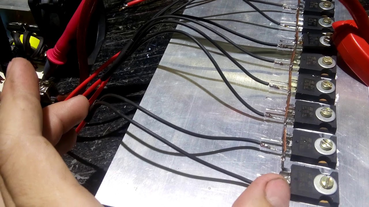 Tutorial carga resistiva variavel 100A
