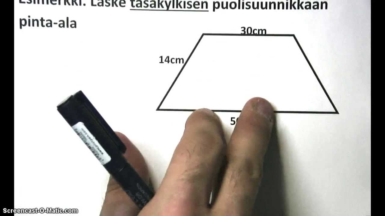Suunnikas ja puolisuunnikas