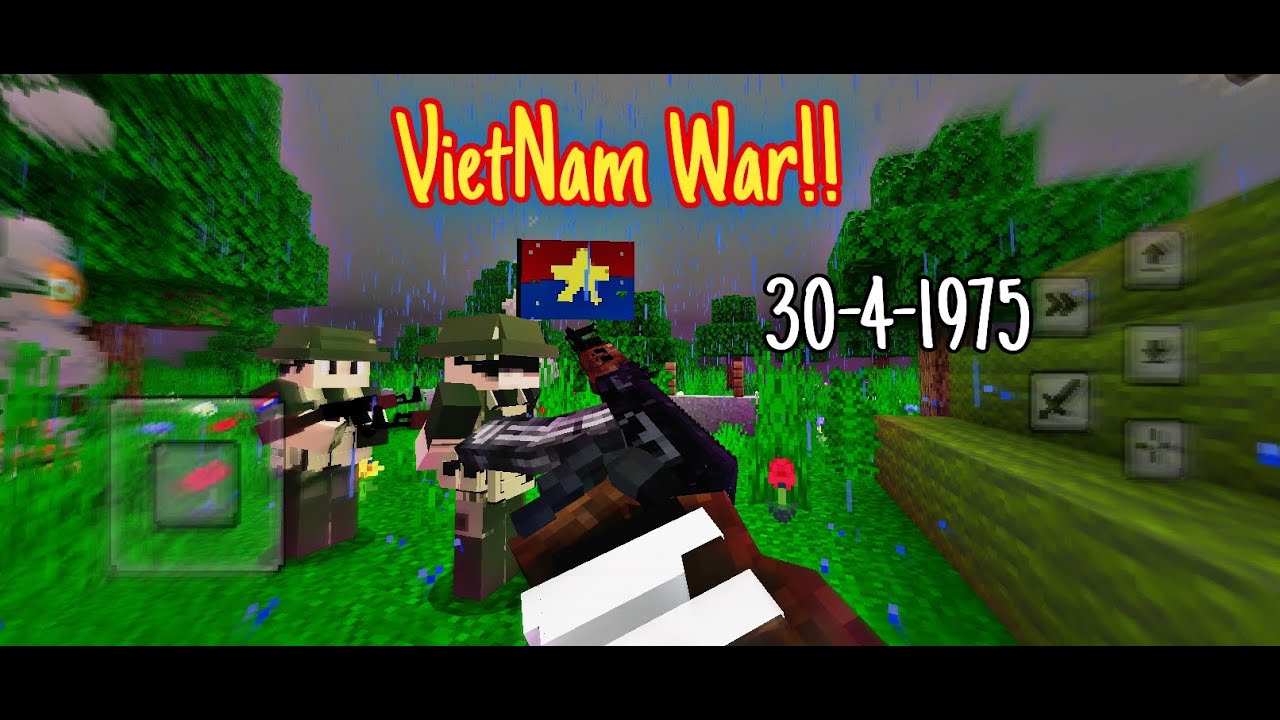 [Minecraft] 30-4-1975 VietNam War PvP!!! Minecraft VietNam War!!!