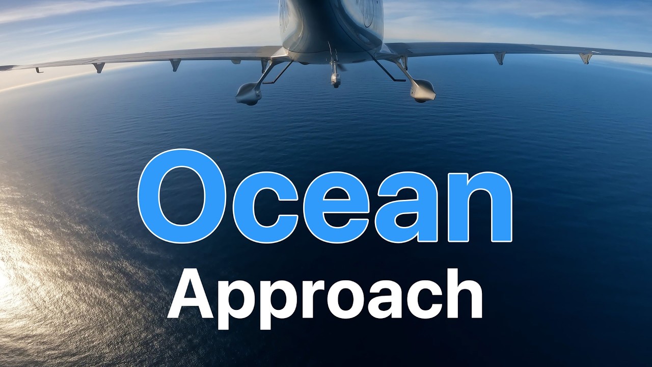 Low Over the Pacific | Cirrus SR22T Ocean Approach into Monterey