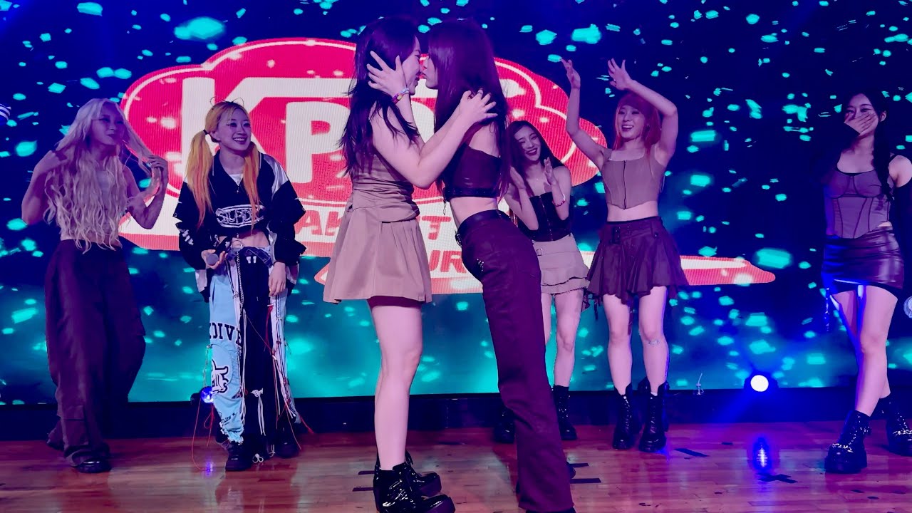 CRAXY + ICHILLIN' + U_Chae together for Kpop Breakout Tour encore mega party live in Washington DC 🔥