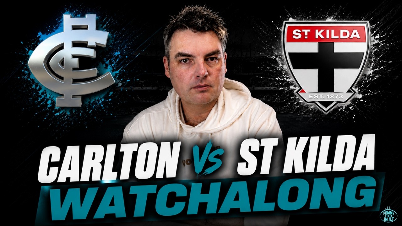 St Kilda vs Carlton LIVE WATCHALONG | AFL 2026