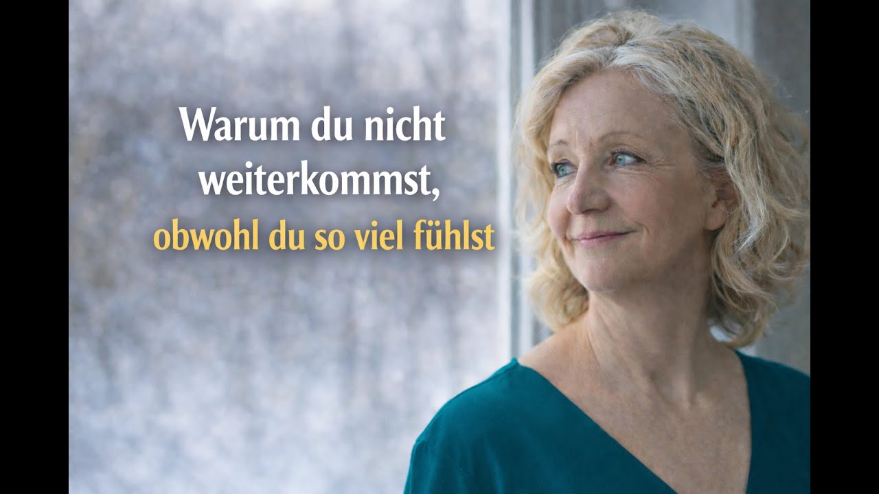 Warum du nicht weiterkommst, obwohl du so viel fühlst