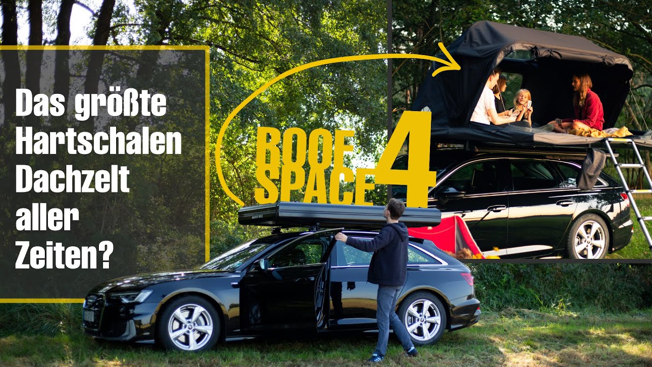 Das perfekte Dachzelt für Familien!? Roof Space 4 ⛺️ | Auf- und Abbau