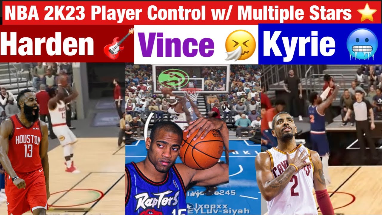 Using Multiple NBA Stars in NBA 2K23 Player Control Until My Opponents Leave The Game&hellip;😳