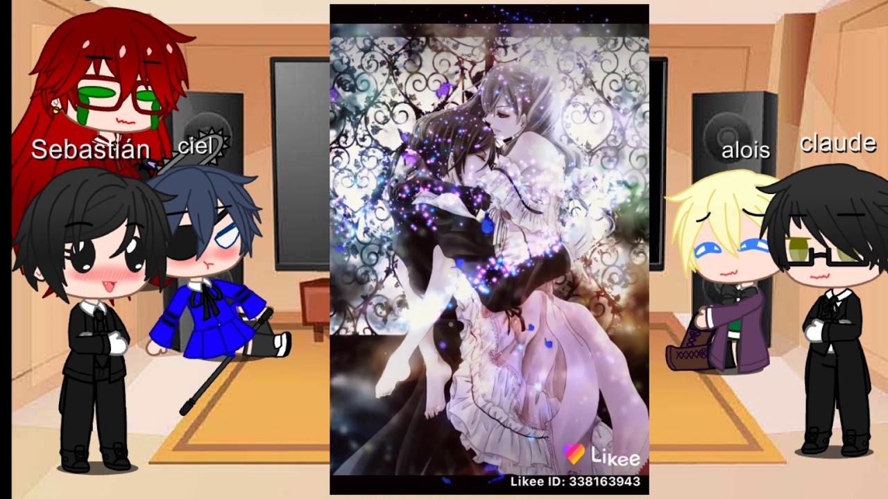 Ciel, Sebastián,aluis,grell,claude reaccionan a sus 