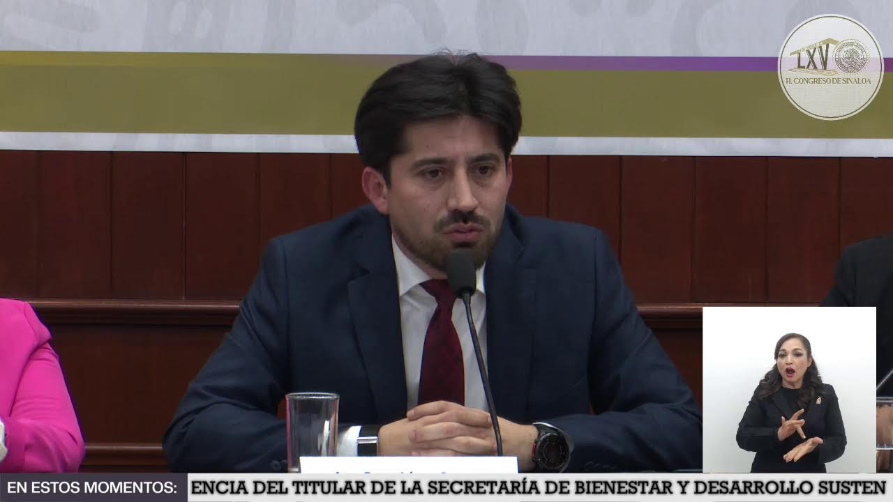 Comparecencia del titular de la Secretaría de Bienestar y Desarrollo Sustentable.