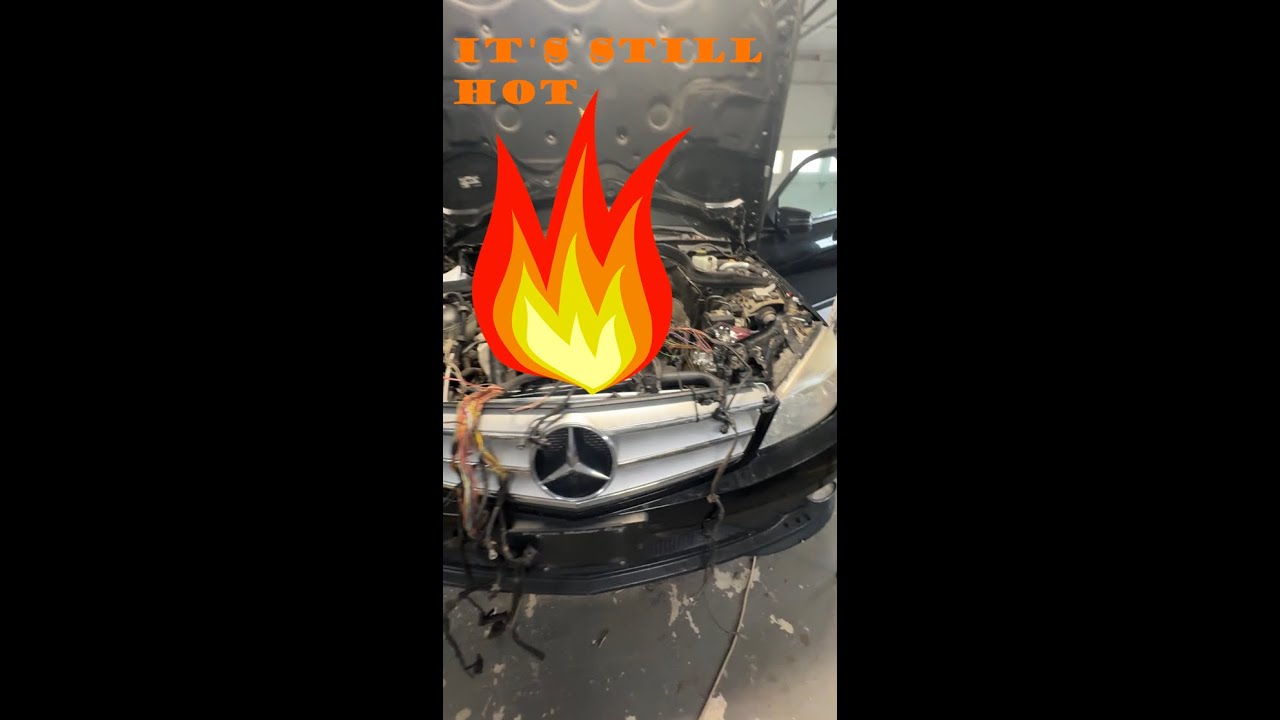 LS Swap Mercedes is still getting HOT!!