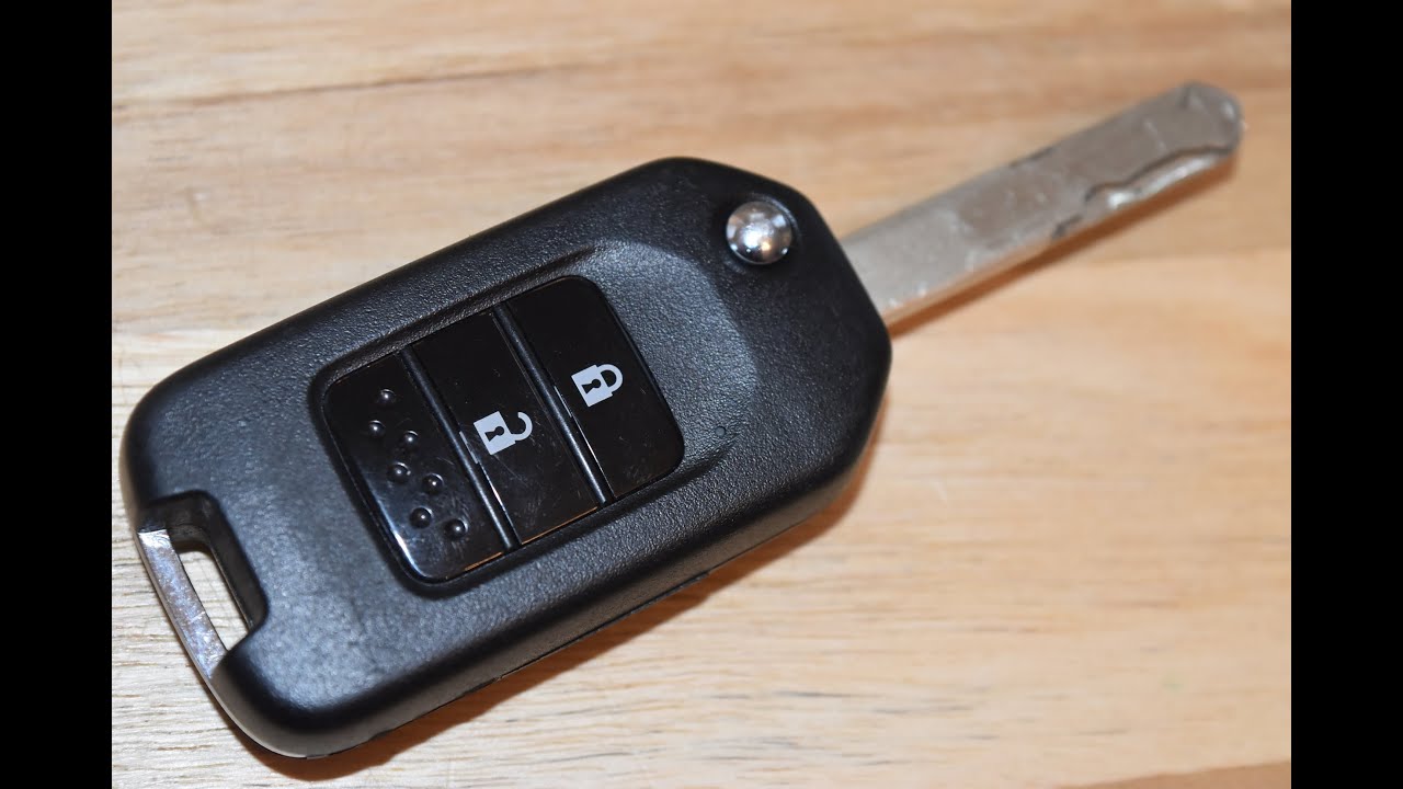 Europe - Honda Fit Jazz Lite Civic Vezel key fob battery replacement