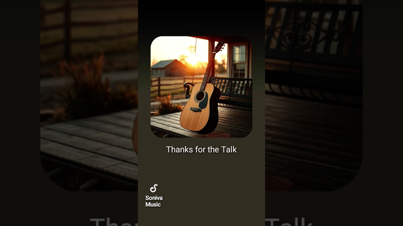 Song I had a.i. help create about how just a simple talk with a person can change your life!