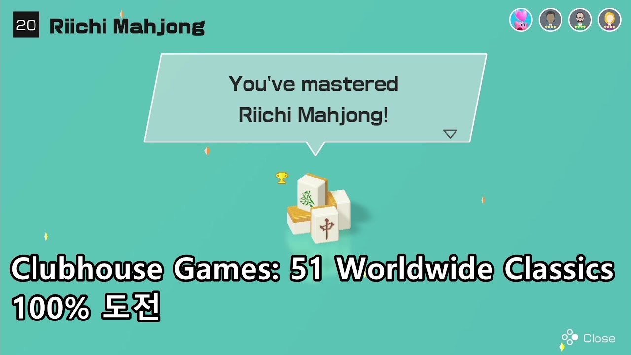 Clubhouse Games: 51 Worldwide Classics - Riichi Mahjong