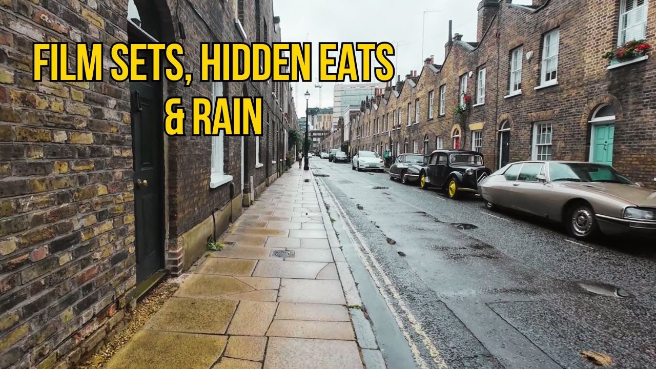London Rainy Day Walking Tour | Waterloo to Southwark: Hidden Backstreet Gems