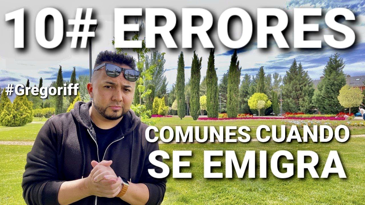 EVITA ESTOS ⛔️ ERRORES ⛔️ SI VAS A EMIGRAR  (100% REALISTA) APLICA A CUALQUIER PAIS QUE LLEGUES