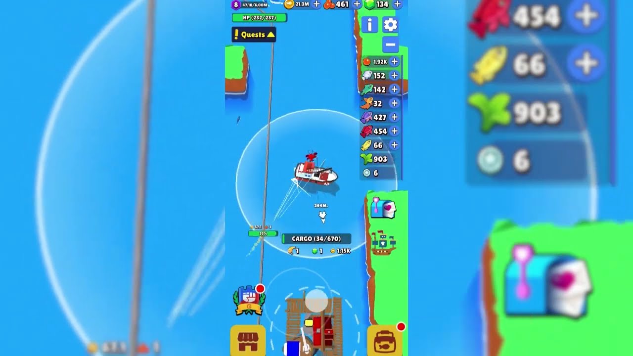 Fish Idle 2 Gameplay &ndash; Unlocking Rare Fish and Hidden Areas!