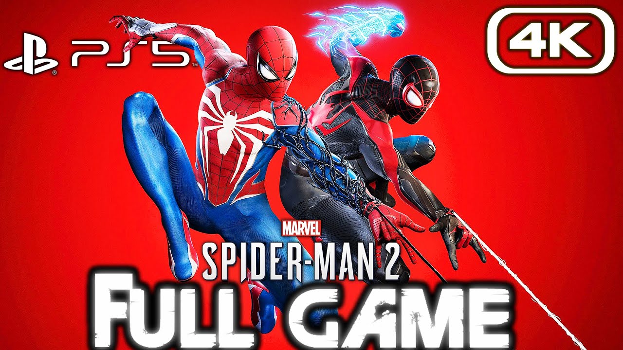 SPIDER-MAN 2 PS5 Gameplay Walkthrough FULL GAME (4K 60FPS) No Commentary