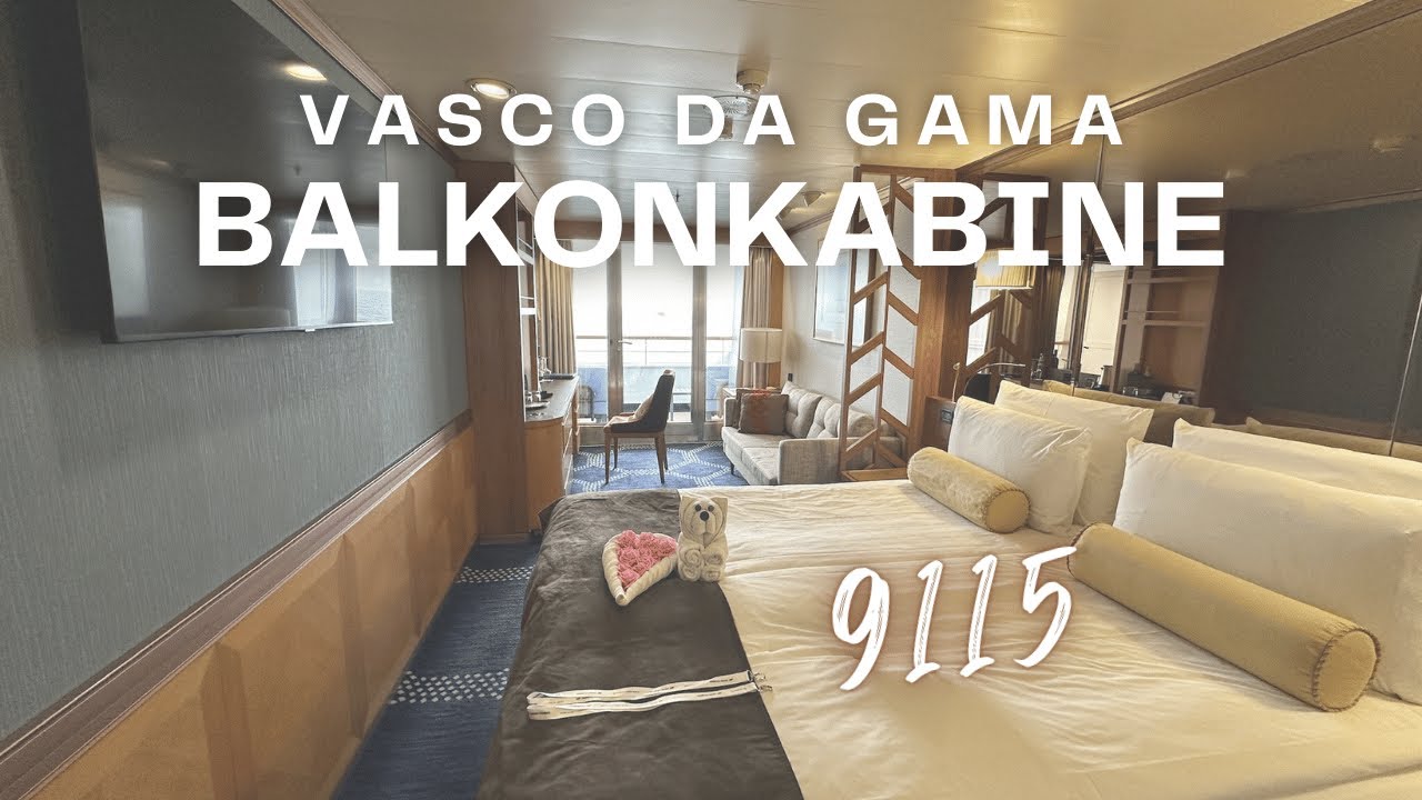 Vasco Da Gama: Balkonkabine 9155