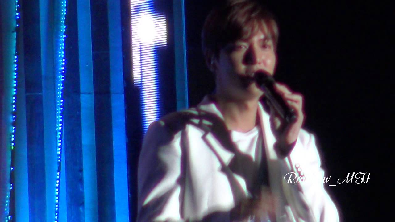 [직캠] 150522 LeeMinHo Lotte Duty Free Concert Part 3[Song for you & stalker]~~by Rainbow_MH
