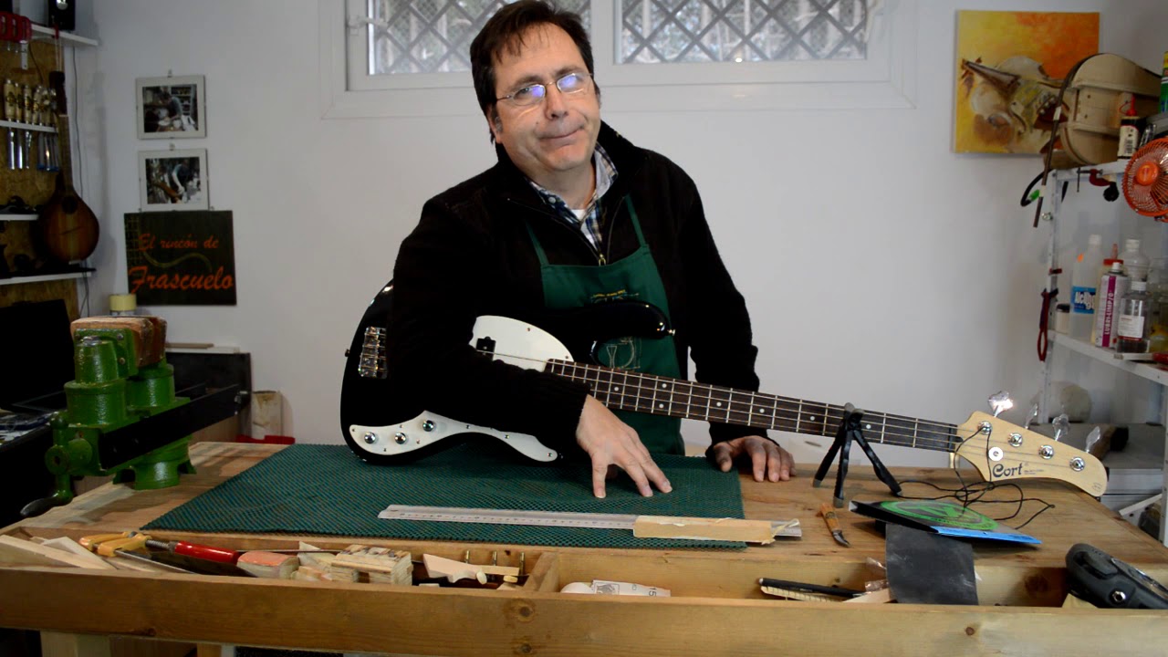 Cómo ajustar un bajo electrico 1/2 (remasterizado) | lutheria