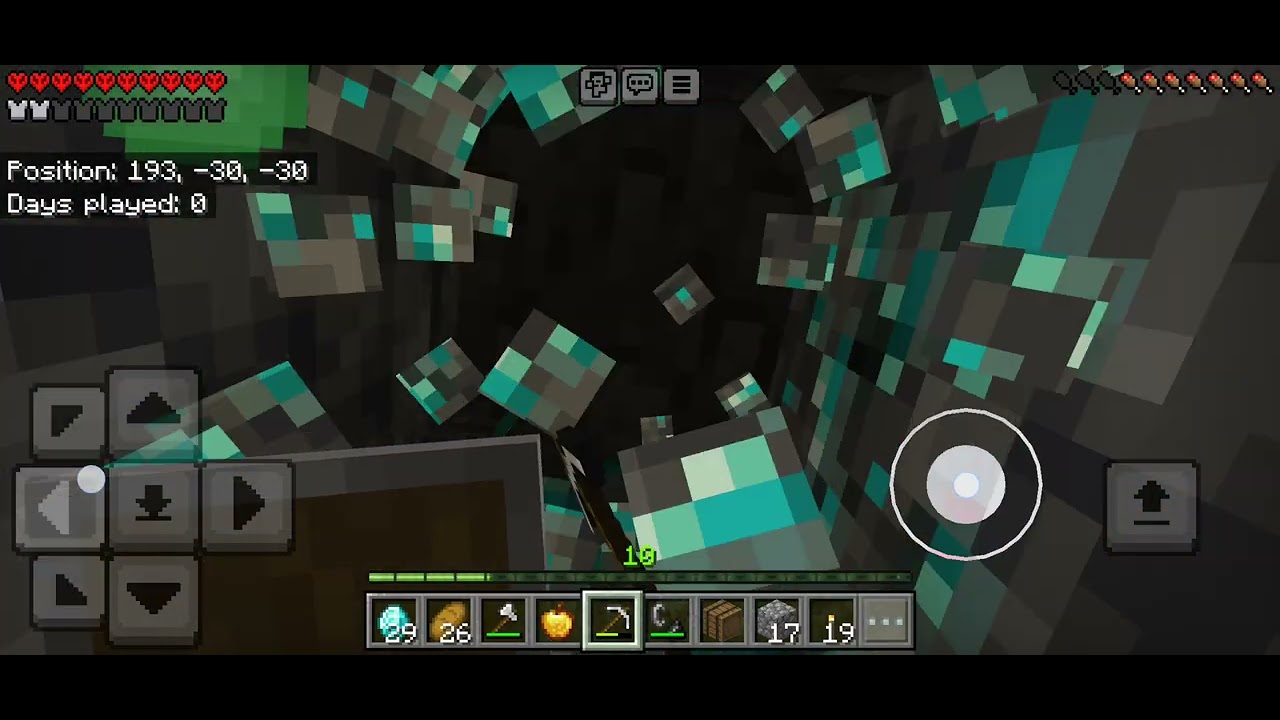 @minecraft A stack dimonds in the first 13 minutes hardcore