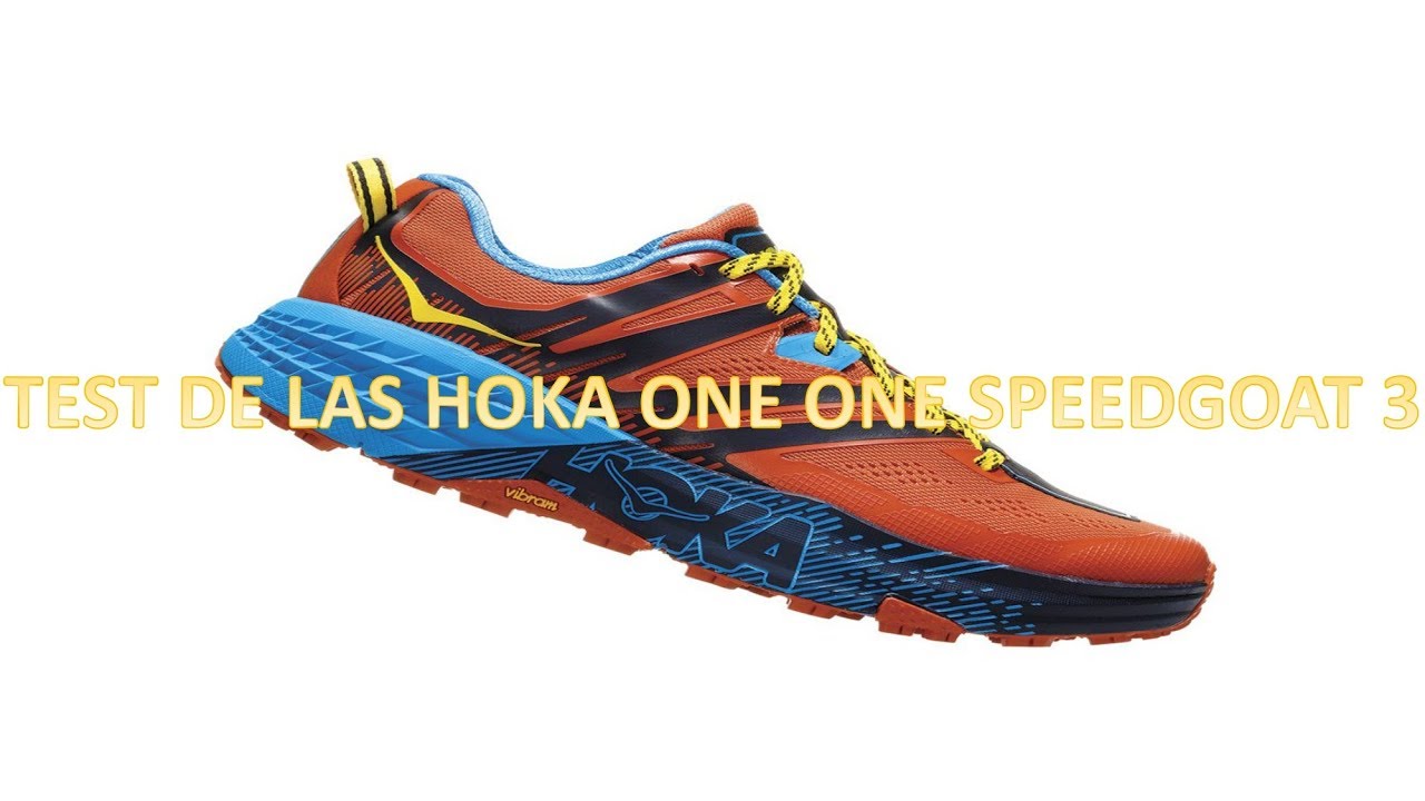 HOKA ONE ONE SPEEDGOAT 3 TEST