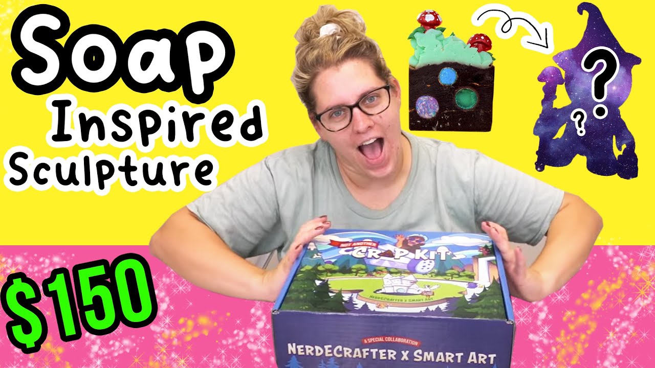 I Bought the $150 NerdECrafter Kit + Making A Soap-Inspired Sculpture | Royalty Soaps