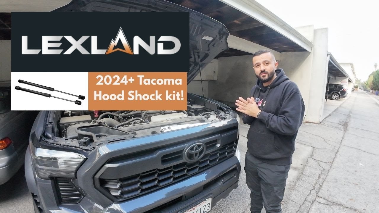 LexLand Hood Shock Kit for 4th Gen Tacoma 2024+ + 6th Gen 4Runner