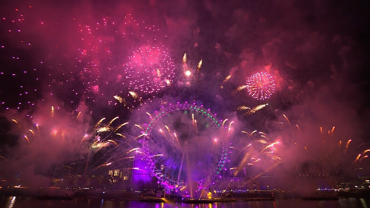 London New Year's Fireworks 2020 1080p HD