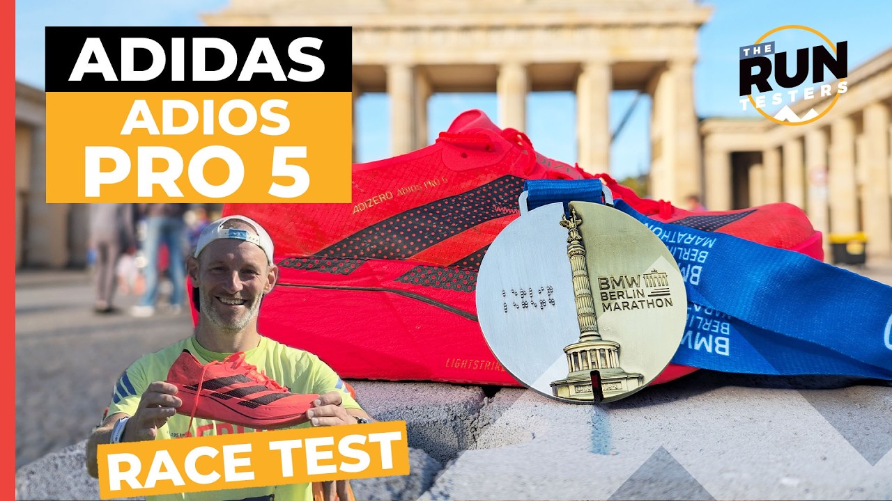 Берлинский марафон 2026, гоночный тест: Adidas Adios Pro 5, Apple Watch Ultra 4, Series 12, Coros...