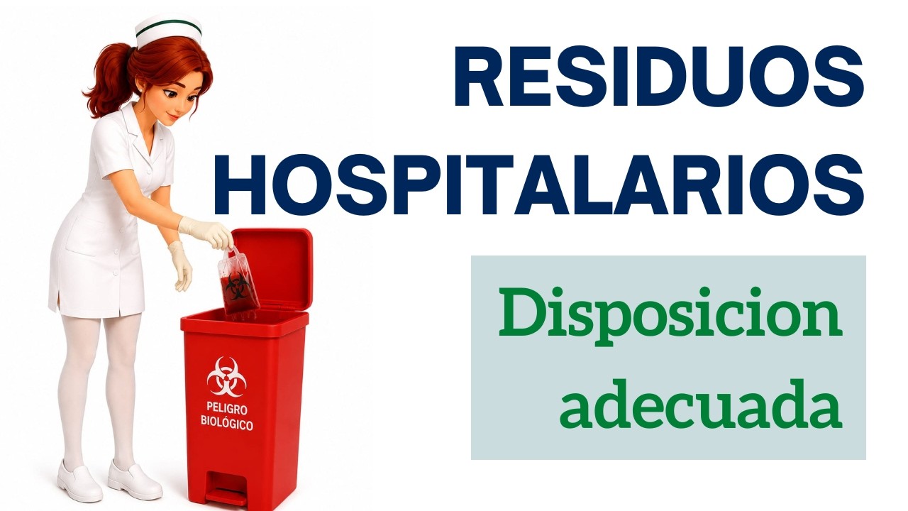 Clasificación de Residuos Hospitalarios🟩⬛⬜🟥 | seguridadysalud1
