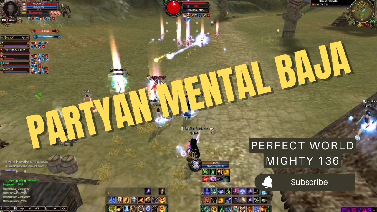 KALAH JUMLAH BUKAN BERARTI KALAH || PERFECT WORLD MIGHTY 136 NO CAST