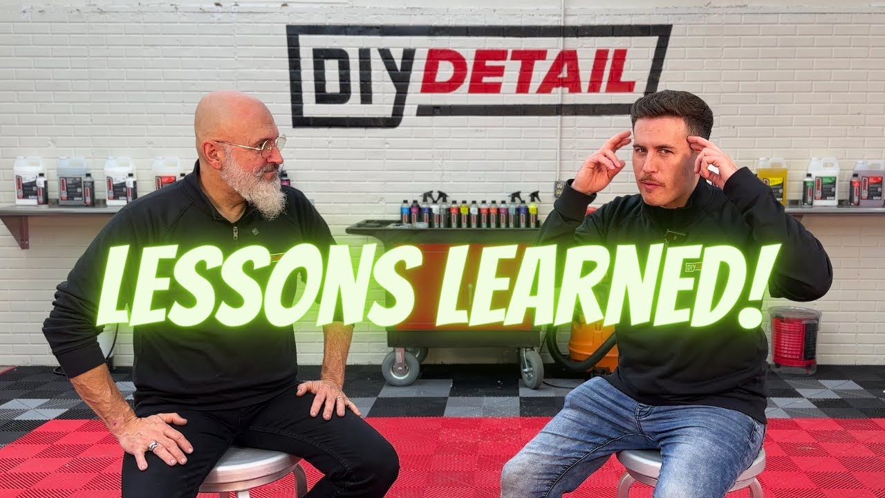 What I WISH I KNEW when I started Detailing: DIY Detail Podcast #31
