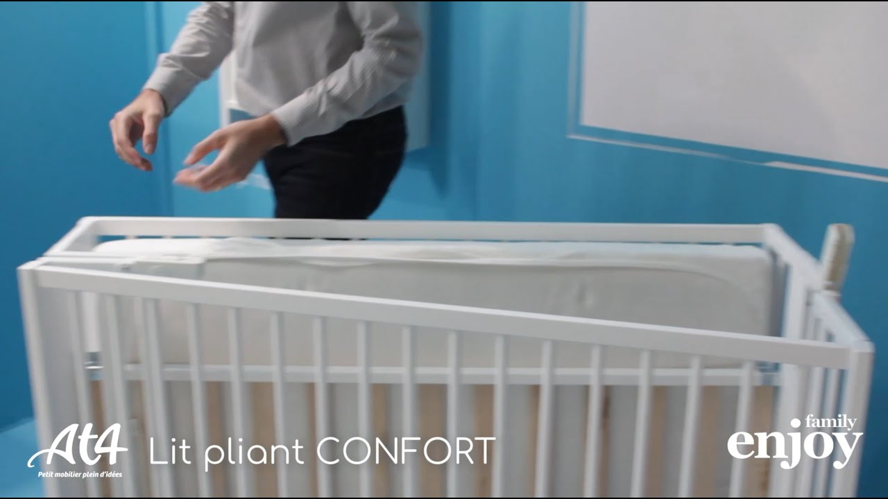 Découvrez le lit pliant CONFORT d'AT4
