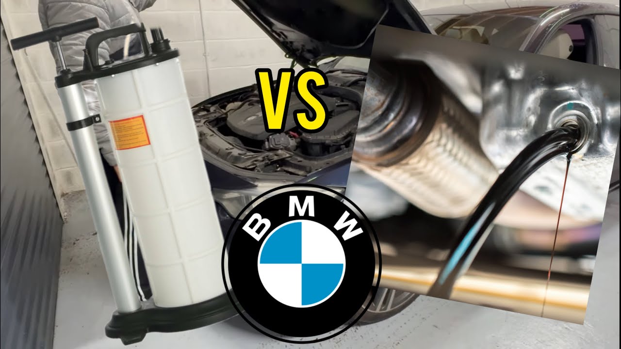 BMW Oil Change - Oil Extractor Pump VS Sump Drain - Comparison