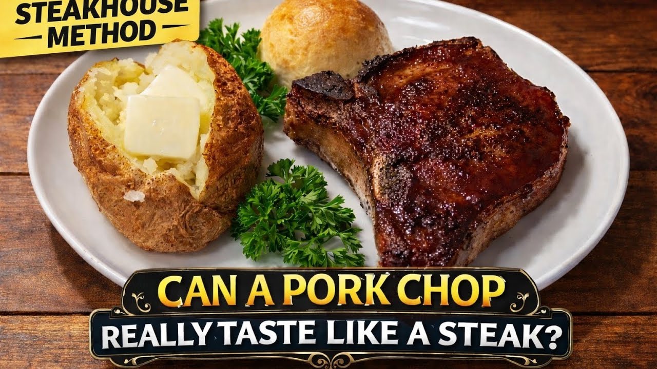 Can a Pork Chop Really Taste Like a Steak? | Steakhouse Method