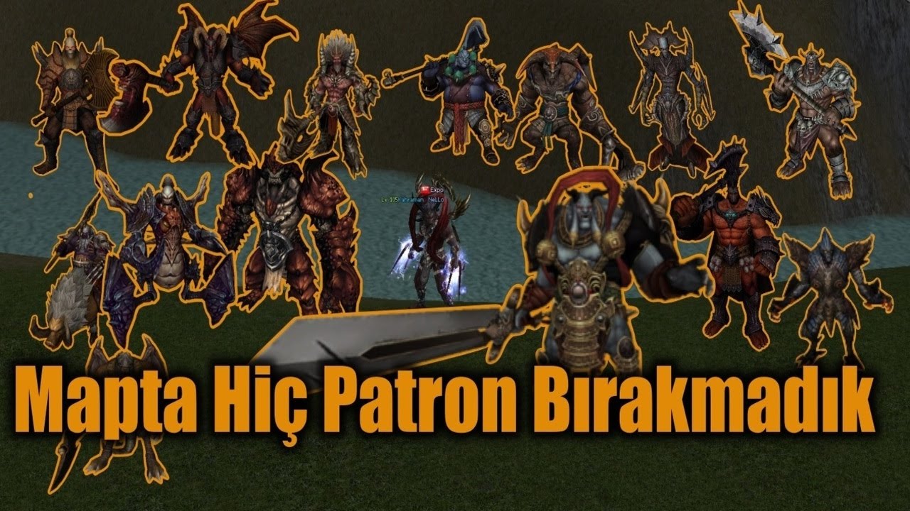 Beta Maptaki Bütün Patron Yerleri/ +90 Mapındaki Bütün Patronları Kestik #metin2 #metin2tr