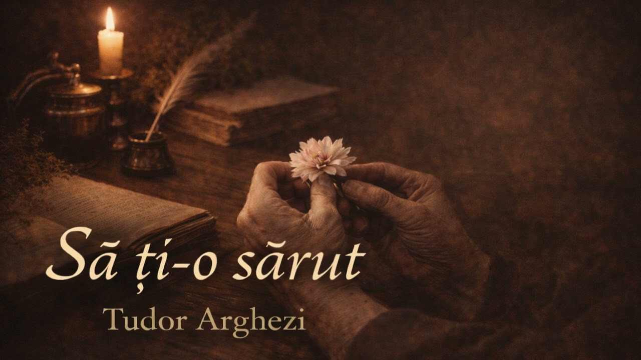 Să ți-o sărut – Tudor Arghezi | poezie cântată