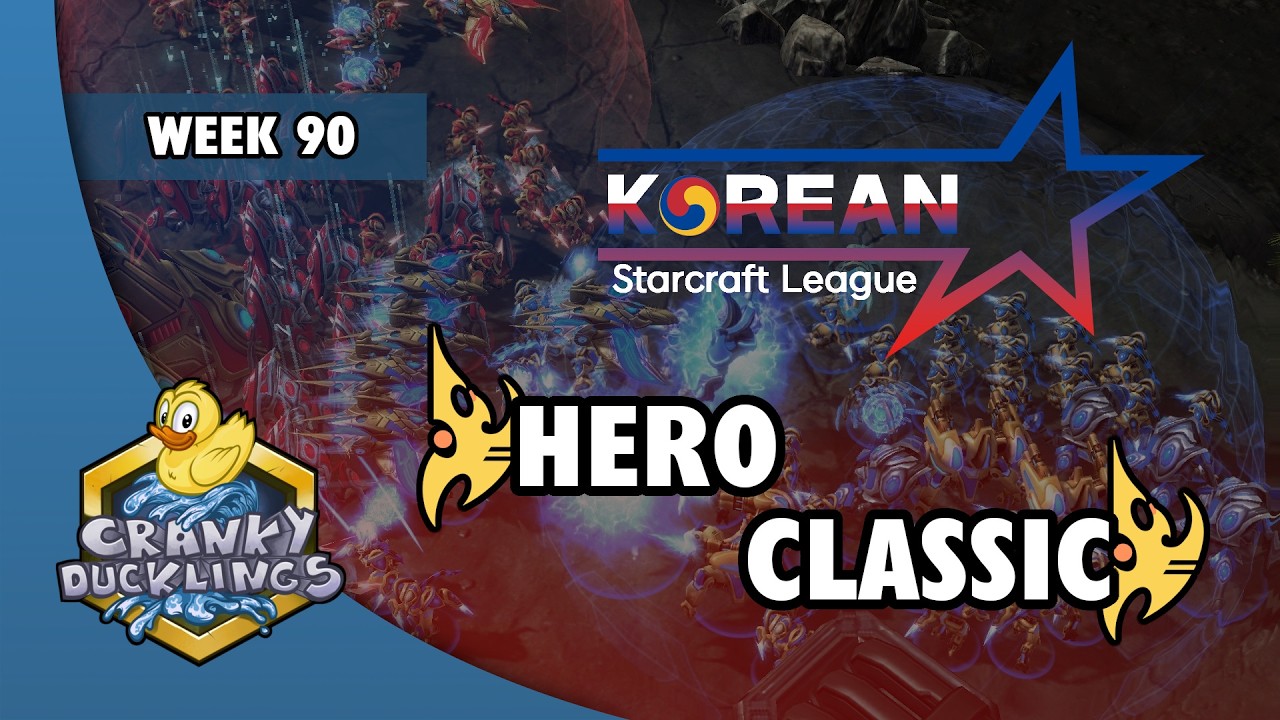 herO vs Classic - PvP | Korean StarCraft League: Week 90 | Open StarCraft 2 Tournament