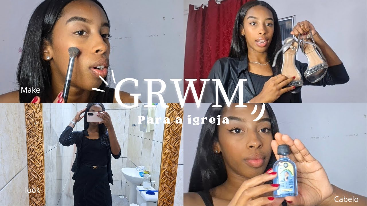 Arrume-se comigo para o culto| make+ look✨️