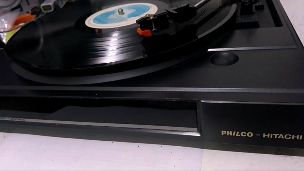 TOCA DISCOS PHILCO HITACHI Demonstração Rápida