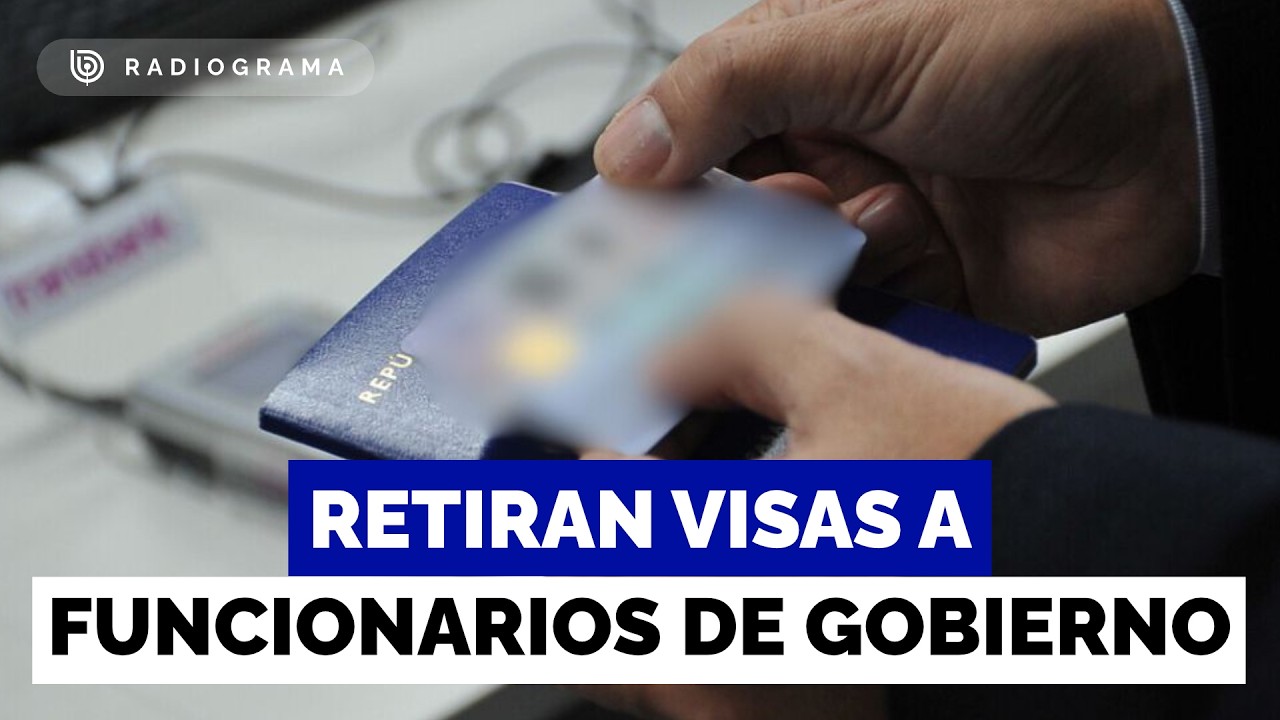 EEUU retira visas a tres funcionarios del Gobierno de Chile por 