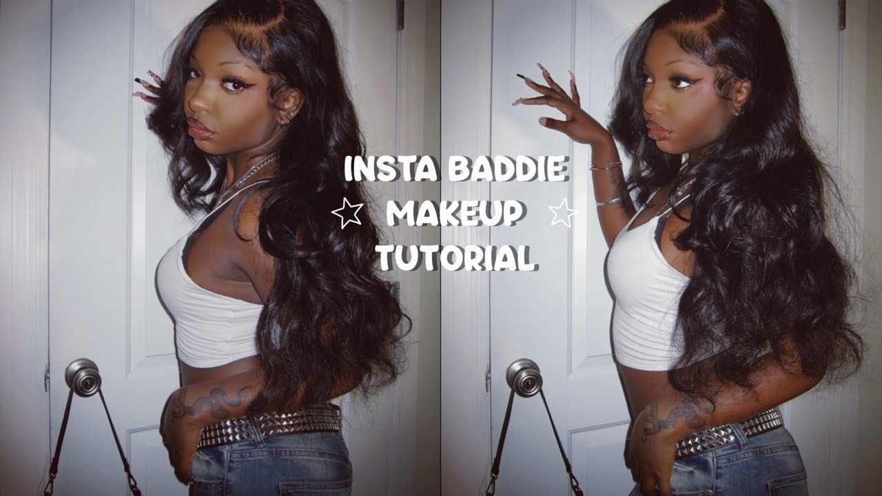 DETAILED black girl *beginner friendly* makeup tutorial for oily skin💌